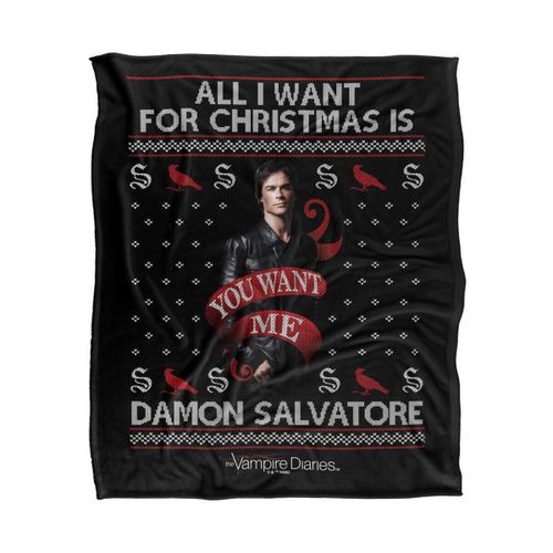 Couvertures 147 cm x 91 cm TV39732 - Vampire Diaries - Modalova