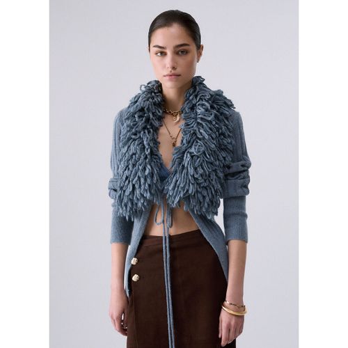 Gilet Cardigan en laine et alpaga - Liu Jo - Modalova