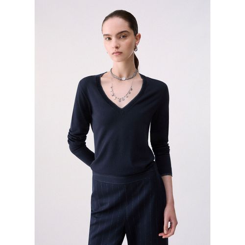 Pull Liu Jo Maille avec col V - Liu Jo - Modalova