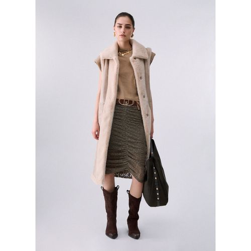 Gilet Gilet en mouton retourné synthétique - Liu Jo - Modalova