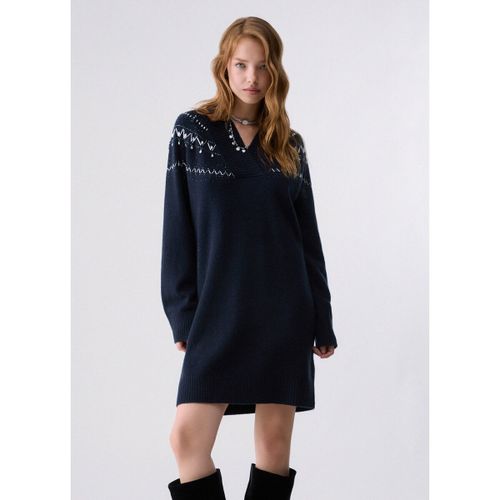 Robe Robe en maille avec broderies bijoux - Liu Jo - Modalova