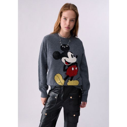 Pull Maille jacquard en laine Mr Mouse - Liu Jo - Modalova