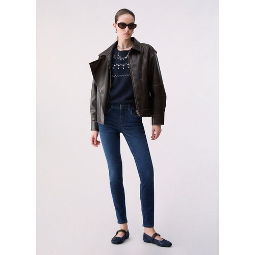 Jeans Jean skinny avec applications - Liu Jo - Modalova