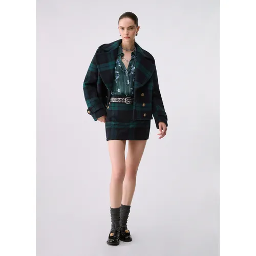 Jupes Mini-jupe tartan en laine - Liu Jo - Modalova