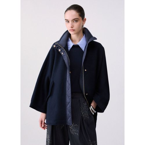 Manteau Liu Jo Cape kimono en laine - Liu Jo - Modalova