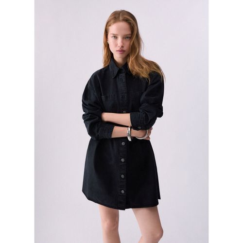 Robe Robe courte en denim avec broderie - Liu Jo - Modalova