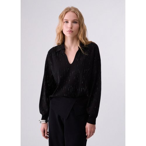 Pull Maille avec broderies bijoux - Liu Jo - Modalova