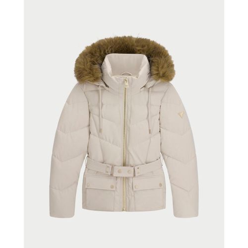 Blouson Doudoune courte à capuche - Guess - Modalova