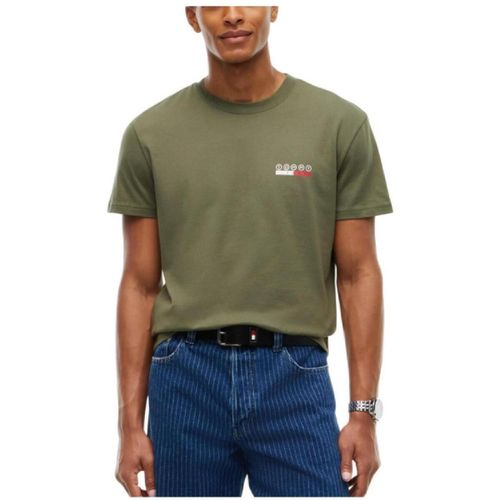 T-shirt DM0DM23716 M04 - Tommy Hilfiger - Modalova