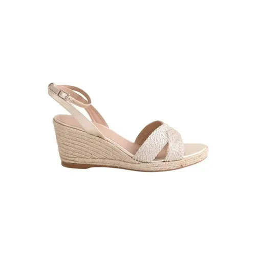 Sandales compensées Mules Santana dorées - Lk Bennett - Modalova