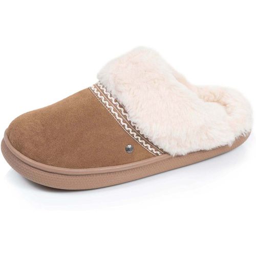 Chaussons Chaussons Mules cuir semelle bloup extra confort - Isotoner - Modalova