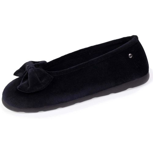 Chaussons Chaussons ballerines confort Nœud Noir - Isotoner - Modalova