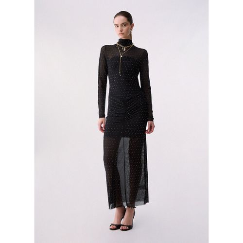 Robe Robe longue en tulle avec strass - Liu Jo - Modalova