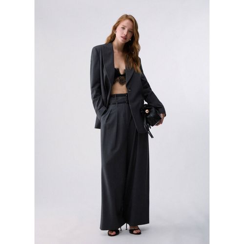Pantalon Pantalon flare en flanelle - Liu Jo - Modalova