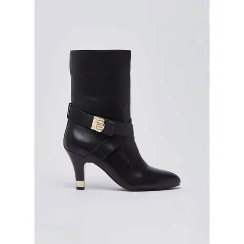 Bottes Bottes en cuir à talon large - Liu Jo - Modalova