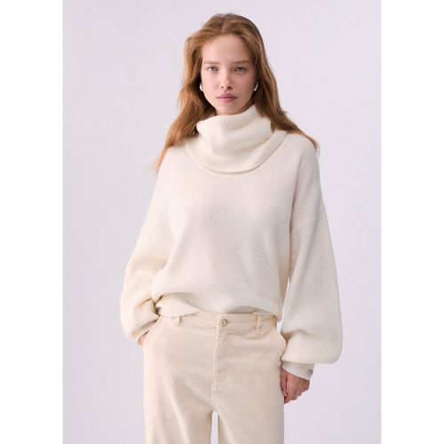 Pull Pull col roulé en pure laine - Liu Jo - Modalova