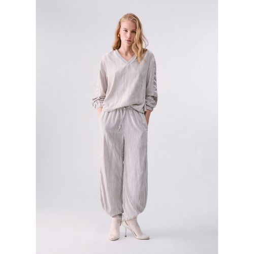 Pantalon Pantalon en velours crinkle - Liu Jo - Modalova