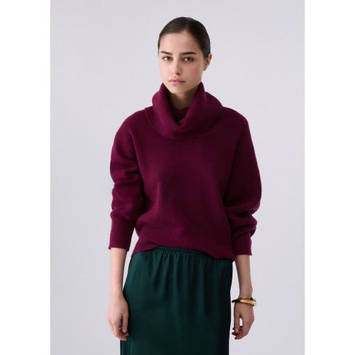 Pull Pull col roulé en pure laine - Liu Jo - Modalova