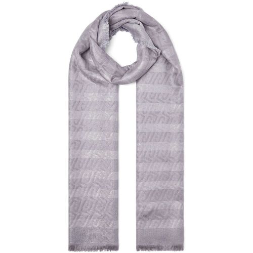 Echarpe Étole monogramme jacquard - Liu Jo - Modalova