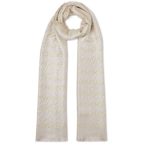 Echarpe Étole monogramme jacquard - Liu Jo - Modalova