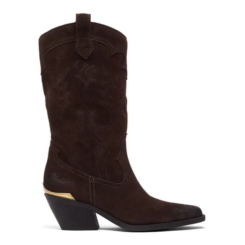 Bottes Bottes western en daim - Liu Jo - Modalova
