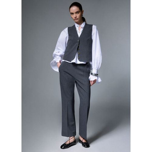 Pantalon Pantalon flare en flanelle - Liu Jo - Modalova