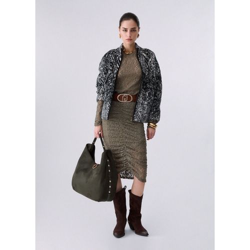 Blouson Bomber en maille jacquard - Liu Jo - Modalova