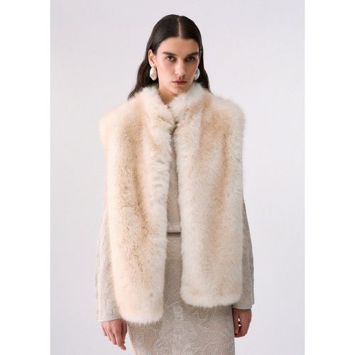 Gilets de costume Gilet en fausse fourrure avec ceinture - Liu Jo - Modalova