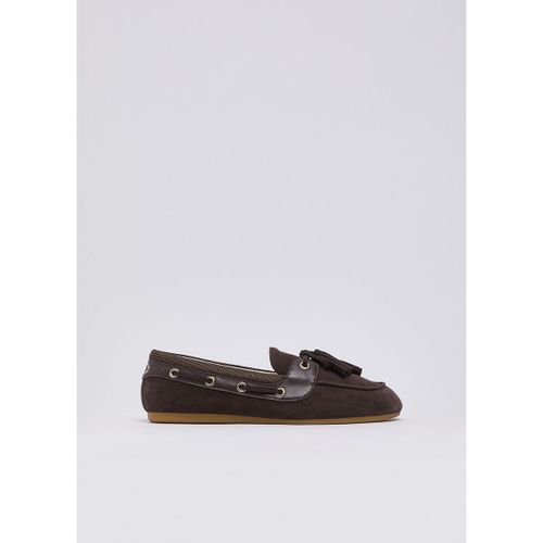Mocassins Mocassins en daim avec pompons - Liu Jo - Modalova