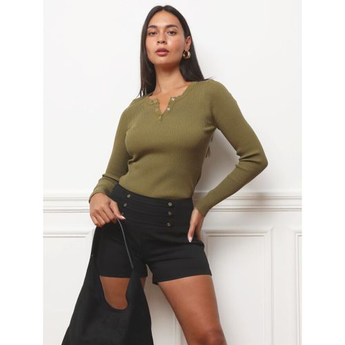 Pull Tops, t-shirts - Vert Olive - La Modeuse - Modalova