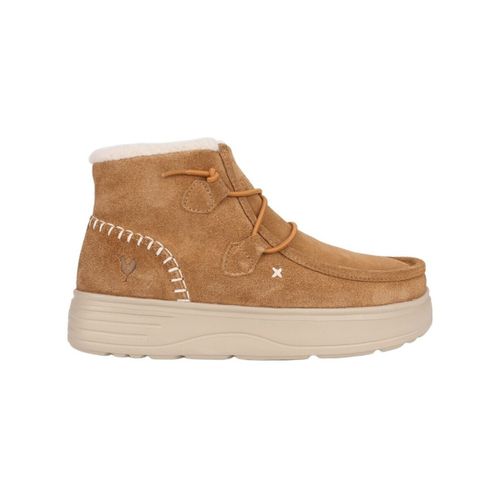 Bottes plates Bottines en cuir hydrofuge - Sydney - Walk In Pitas - Modalova
