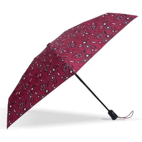Parapluies Parapluie Mini Auto Bandana Bordeaux - Isotoner - Modalova