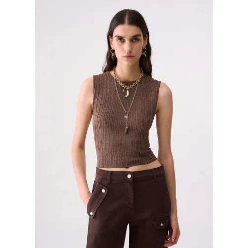 Blouses Liu Jo Top croisé en Lurex - Liu Jo - Modalova