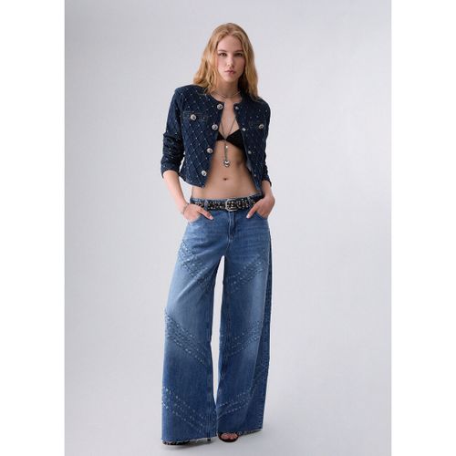 Jeans Jean flare avec détails laserati - Liu Jo - Modalova