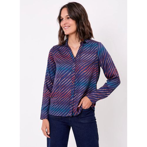 Chemise Chemisier imprimé fluide col V REY - La Fiancee Du Mekong - Modalova