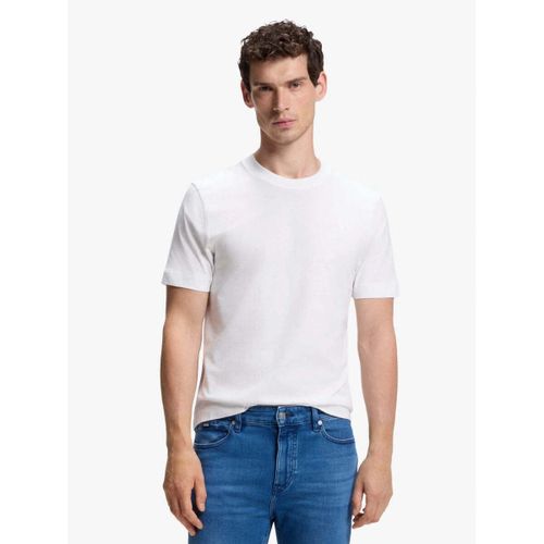 T-shirt BOSS T-Shirt blanc en coton - BOSS - Modalova