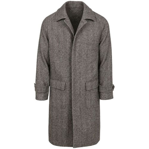 Manteau Manteau Longsaddle Herringbone Marron - Suitable - Modalova