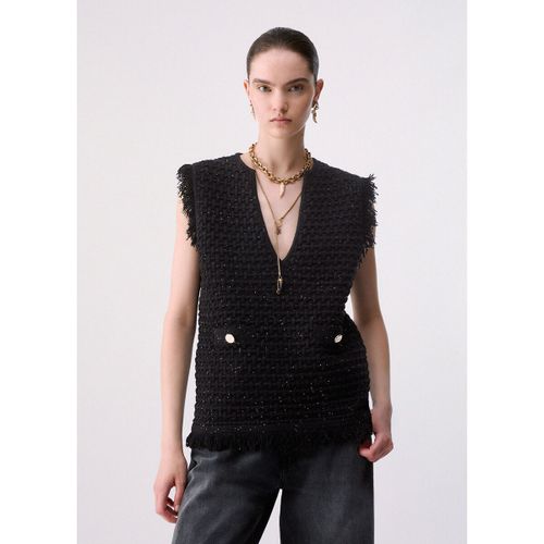 Gilets de costume Gilet avec détails effilochés - Liu Jo - Modalova