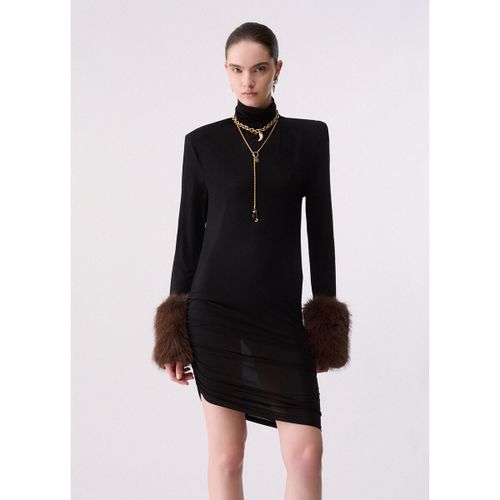 Robe Robe avec polsini en teddy - Liu Jo - Modalova