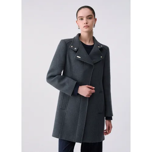 Manteau Manteau midi en drap de laine - Liu Jo - Modalova