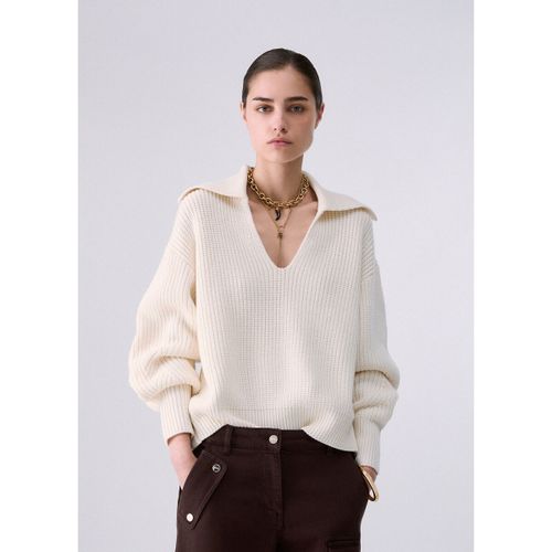Pull Maille en laine à lacets - Liu Jo - Modalova