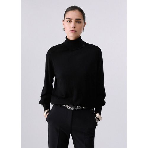 Pull Pull col roulé en laine avec bracelet - Liu Jo - Modalova