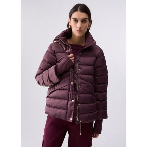 Veste Blouson matelassé en nylon brillant - Liu Jo - Modalova