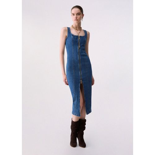 Robe Robe midi en denim zippé - Liu Jo - Modalova