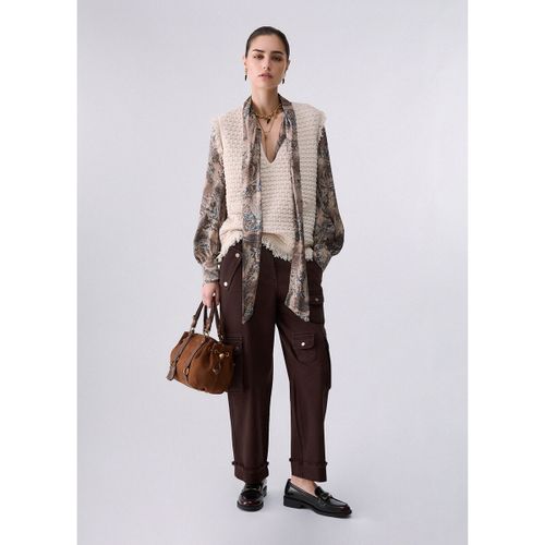 Debardeur Gilet avec détails effilochés - Liu Jo - Modalova