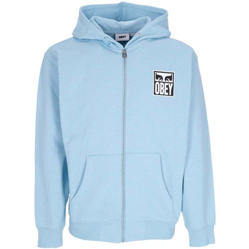 Sweatshirts à capuche Eyes Icon 2Hood Pre French Terry Sky - Obey - Modalova