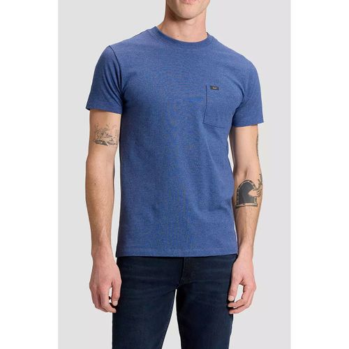 T-shirt Tee-Shirt ® SLIM ULTIMATE POCKET TEE Navy Mele - Lee - Modalova