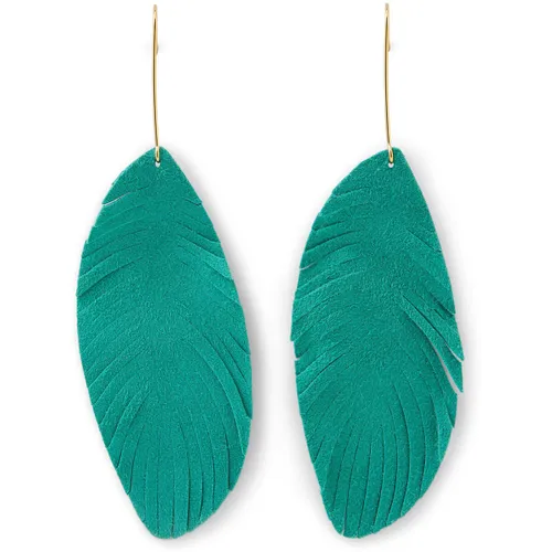 Bijoux Boucles d'oreilles plumes - Daxon - Modalova