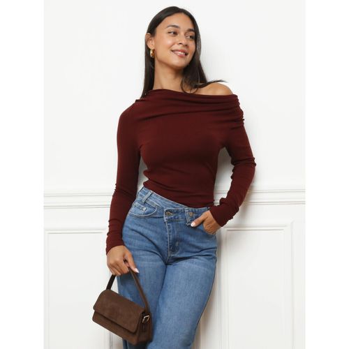 Blouses Tops, t-shirts - Bordeaux - La Modeuse - Modalova