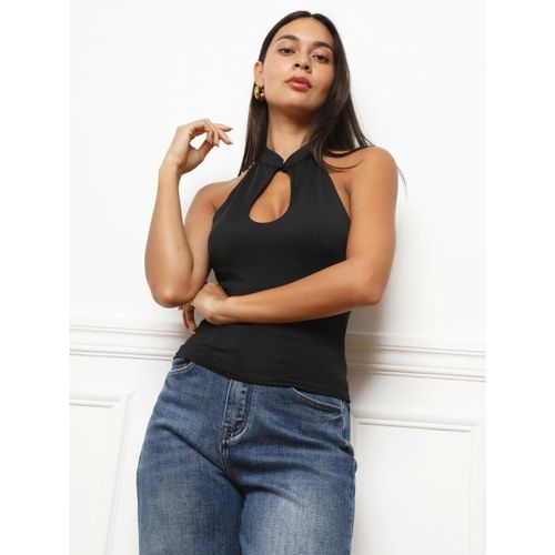 Blouses Tops, t-shirts - Noir - La Modeuse - Modalova